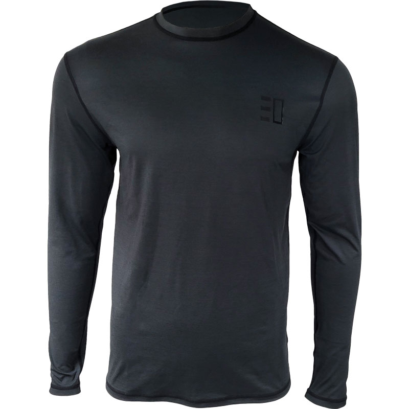 Enth Degree Reflex LS eco-friendly clothing made from post-consumer plastic bottles and single-use plastic waste